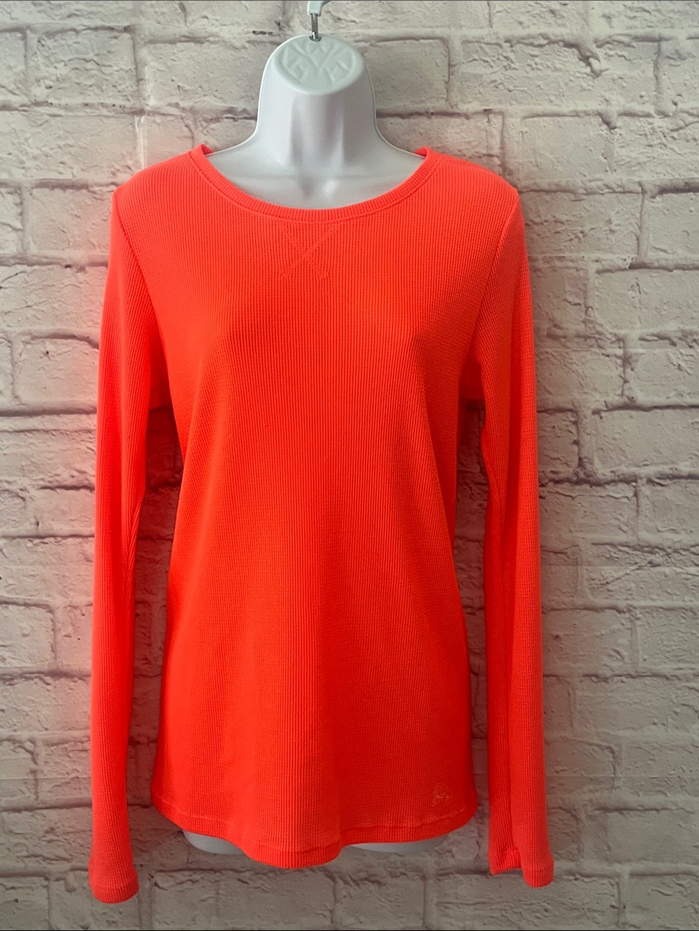 Under Armour Women's Long Sleeve Crew - Neon Coral